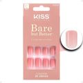 Unhas Postiças Curta Kiss Ny imPress Bare But Better So Natural