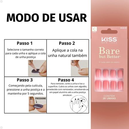 Unhas-Postiças-Curta-Kiss-Ny-imPress-Bare-But-Better-So-Natural--7