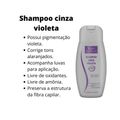 Shampoo Nupill Cinza Violeta 120ml