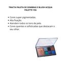 Paleta de Sombras e Blush Tracta Acqua Palette 15g