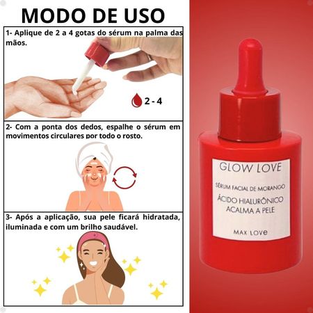 Sérum-Facial-Max-Love-Ácido-Hialurônico-Glow-Love-Morango-30ml--2