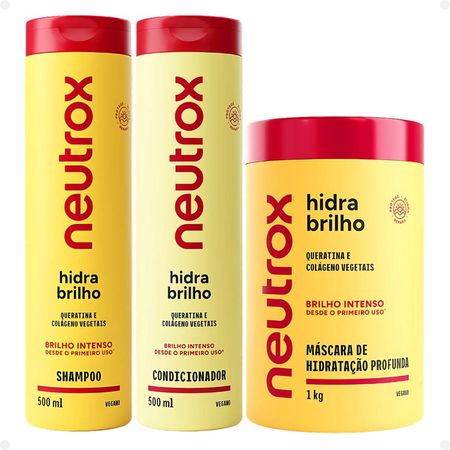 Kit-Neutrox-Hidra-Brilho:-Shampoo,-Condicionador-500ml-e-Máscara-1Kg--1