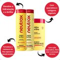 Kit Neutrox Hidra Brilho: Shampoo, Condicionador 500ml e Máscara 1Kg
