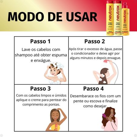 Kit-Neutrox-Hidra-Brilho:-Shampoo,-Condicionador-e-Creme-para-Pentear-300ml--6