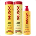 Kit Neutrox Hidra Brilho: Shampoo, Condicionador 500ml e Creme para Pentear 300ml