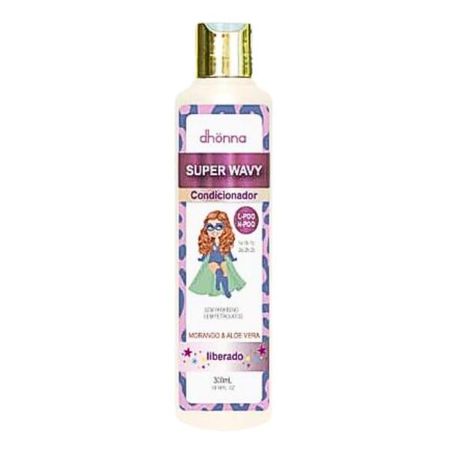 Condicionador-Infantil-Super-Wavy-300mL---Dhonna-|-Cabelos-Macios-e-Desembaraçados--1