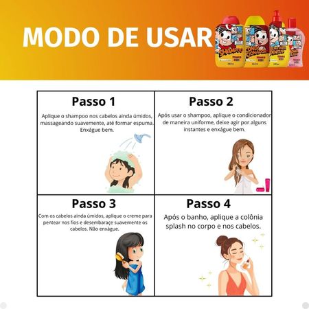 Kit-Cia-da-Natureza-Mônica-Kids-Cabelos-Finos-e-Delicados:-Shampoo,-Condicionador,-Creme-Para-Pentear-e-Colônia-Splash--7
