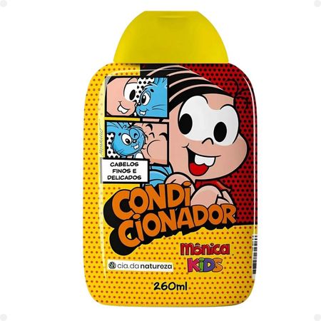 Kit-Cia-da-Natureza-Mônica-Kids-Cabelos-Finos-e-Delicados:-Shampoo,-Condicionador-e-Creme-Para-Pentear--4