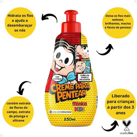 Creme-para-Pentear-Cia-da-Natureza-Mônica-Kids-Cabelos-Finos-e-Delicados-250ml--2
