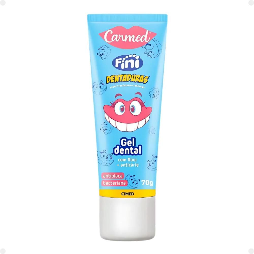 Gel Dental Carmed Fini Dentaduras 70g