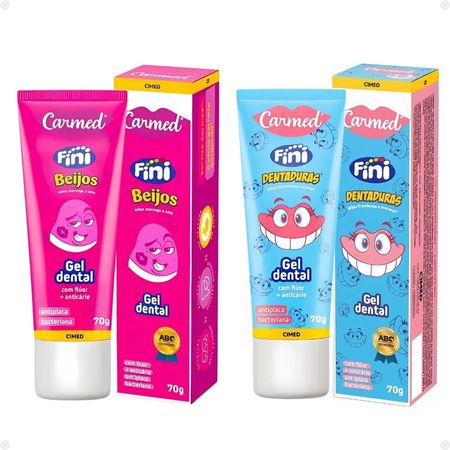 Kit-Gel-Dental-Carmed-Fini:-Beijos-e-Dentaduras-70g--1