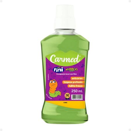 Kit-Carmed-Fini-Minhocas-Azedinhas:-Gel-Dental-70g-e-Enxaguante-Bucal-250ml--4