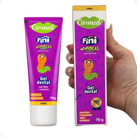 Kit-Carmed-Fini-Minhocas-Azedinhas:-Gel-Dental-70g-e-Enxaguante-Bucal-250ml--3