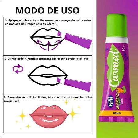 Kit-Carmed-Fini-Minhocas-Azedinhas:-Gel-Dental,-Enxaguante-Bucal-e-Hidratante-Labial--3