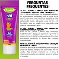 Kit Carmed Fini Minhocas Azedinhas: Gel Dental, Enxaguante Bucal e Hidratante Labial