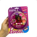 Kit Impala Barbie:1 Esmalte Icônica e Paleta de Maquiagem Infantil