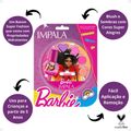 Kit Impala Barbie:1 Esmalte Icônica e Paleta de Maquiagem Infantil