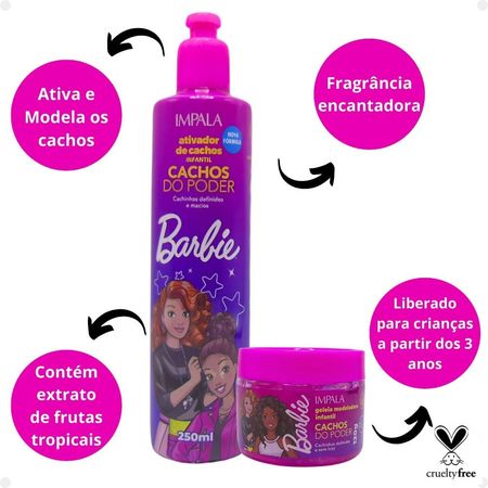 Impala-Barbie-Infantil-Cachos-do-Poder:-Ativador-de-Cachos-e-Geleia-Modeladora--2
