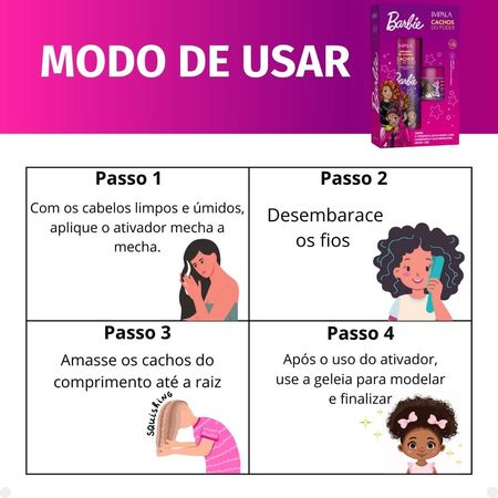 Impala-Barbie-Infantil-Cachos-do-Poder:-Ativador-de-Cachos-e-Geleia-Modeladora--4