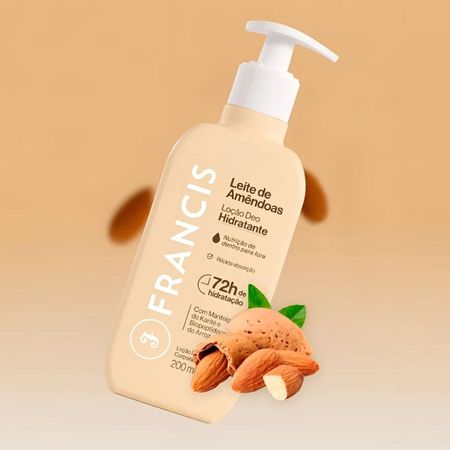 Loção-Deo-Hidratante-Francis-Leite-de-Amêndoas-200ml--2