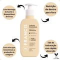 Loção Deo Hidratante Francis Leite de Amêndoas 200ml