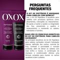 Kit OX Peptídeos Cabelos Crespos, Cacheados e Ondulados: Shampoo e Condicionador 240ml