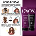 Kit OX Peptídeos Cabelos Crespos, Cacheados e Ondulados: Shampoo e Condicionador 240ml