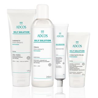 Tratamento para Peles Oleosas Oily Solution 4 Und