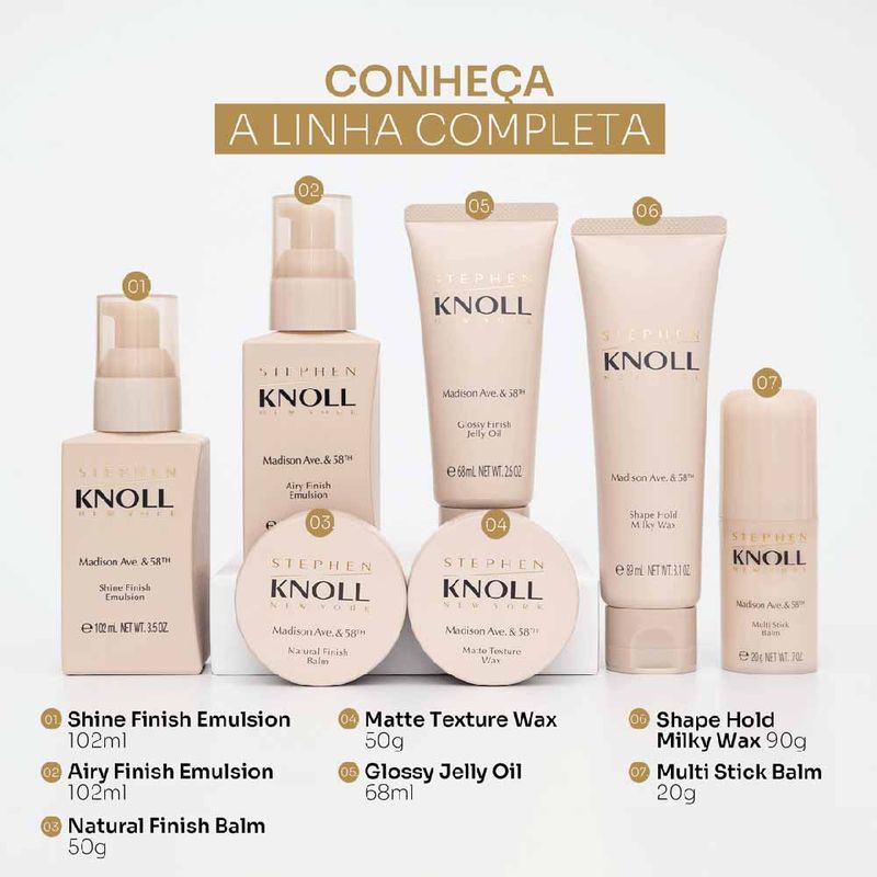 Stephen Knoll Shape Hold Milky Wax - Época Cosméticos