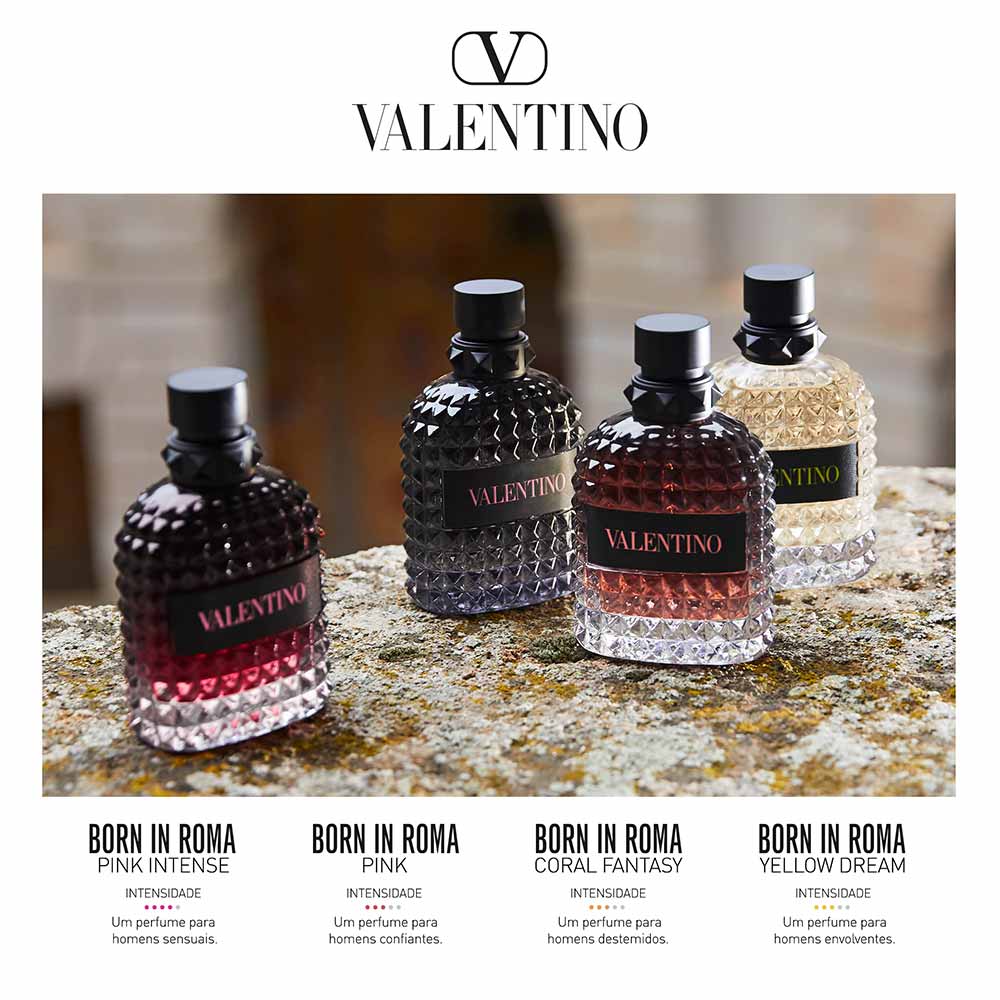 Perfume Valentino Born In Roma Coral Fantasy Uomo Eau de Toilette Masculino