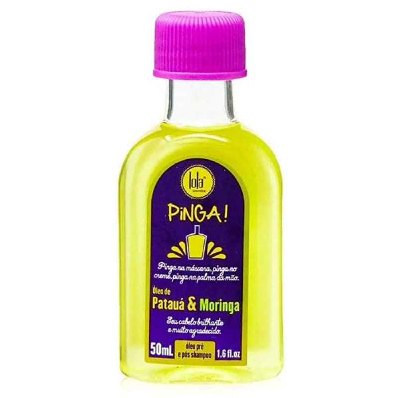 Oleo Capilar Pinga! Lola Cosmetics Pataua e Moringa 50ml