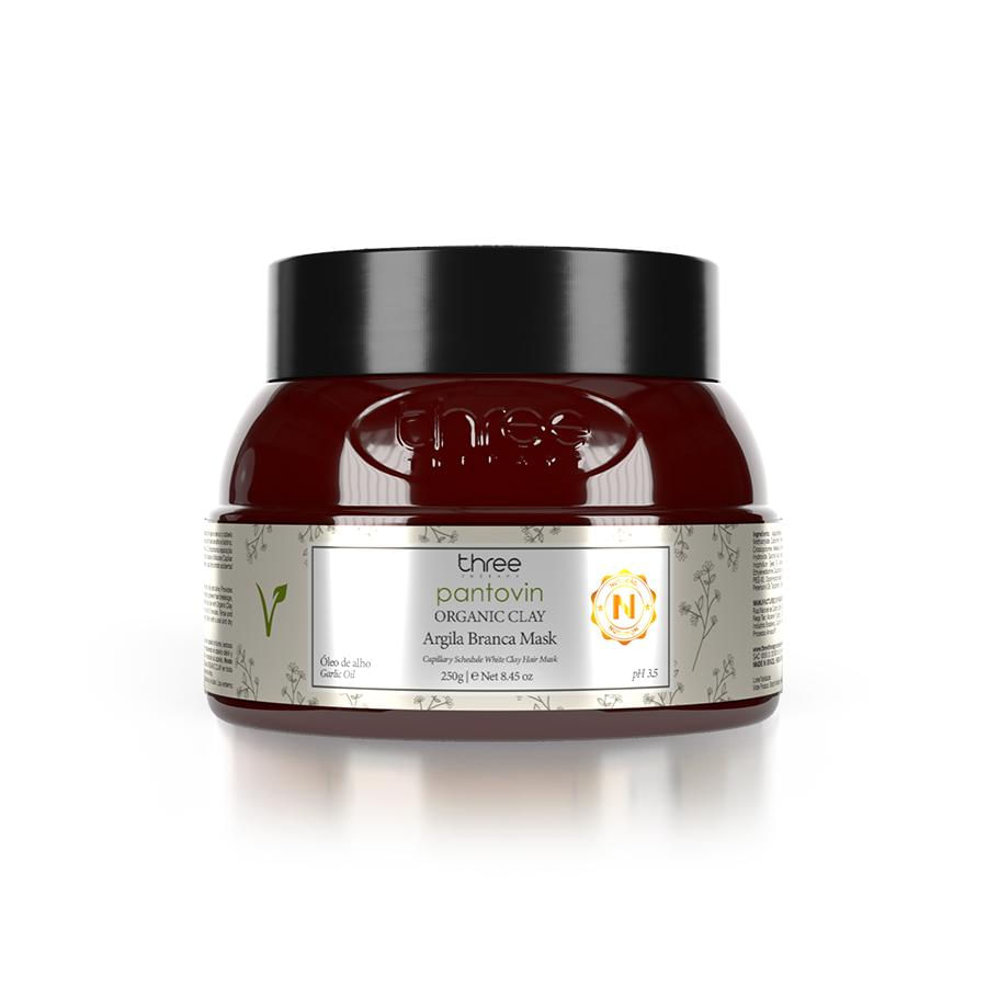 Máscara de Nutrição Argila Branca Organic Clay 250g
