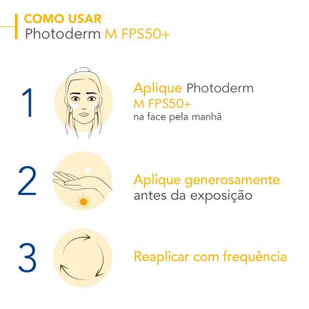 Protetor-Solar-com-Cor-+-Ação-Clareadora-Bioderma-Photoderm-M-FPS-50+-Clara---Claire--7