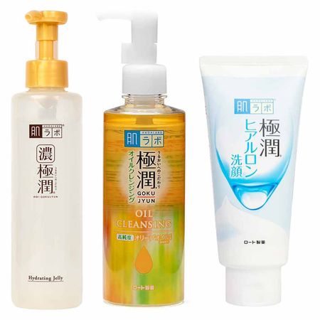 Hada-Labo-Gokujyun-Kit---Sabonete-Hidratante-Facial-+-Óleo-Demaquilante-+-Gel-Facial-Multifuncional-Kit--1