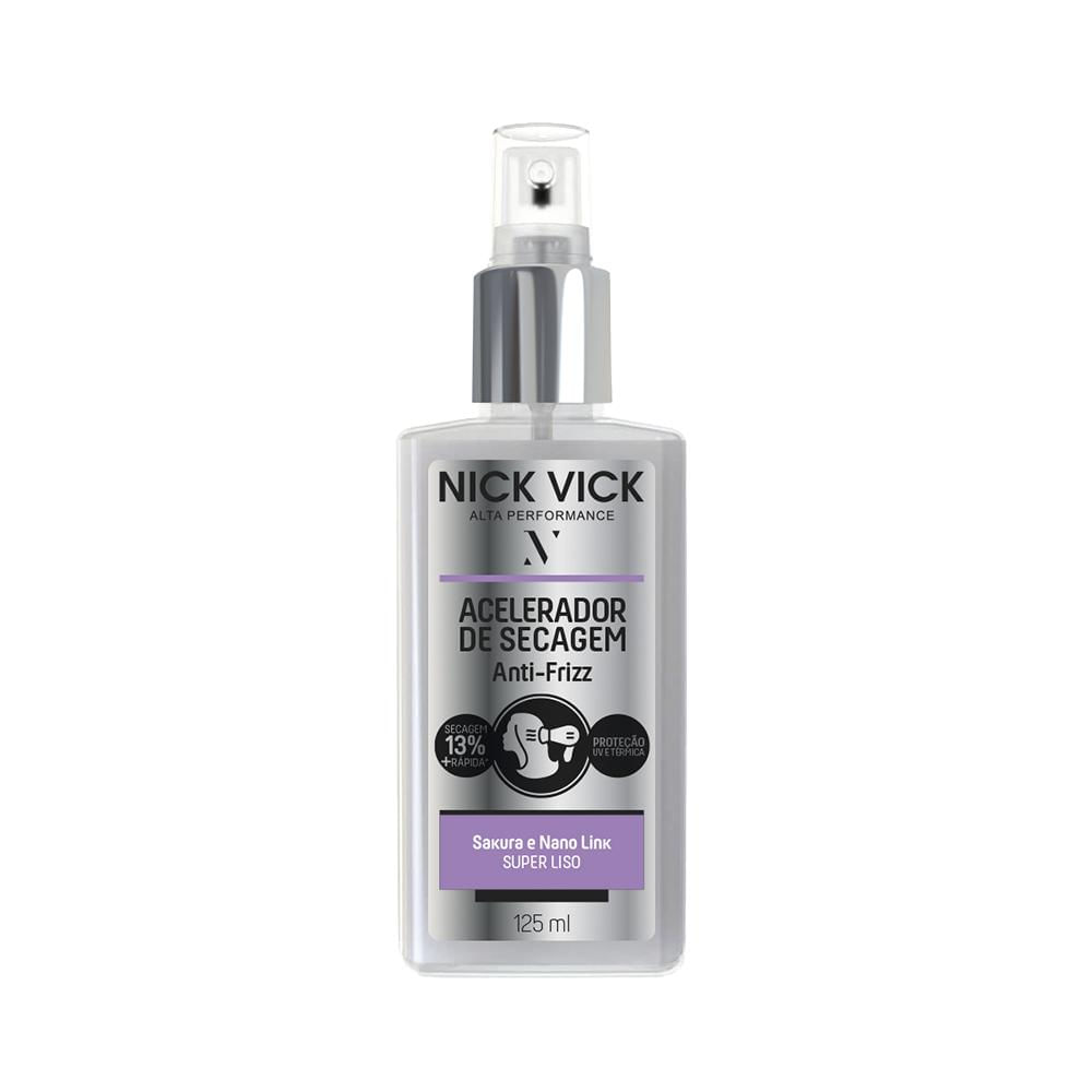 Fluido Liso Extremo Acelerador de Secagem Nick Vick Alta Performance 125ml