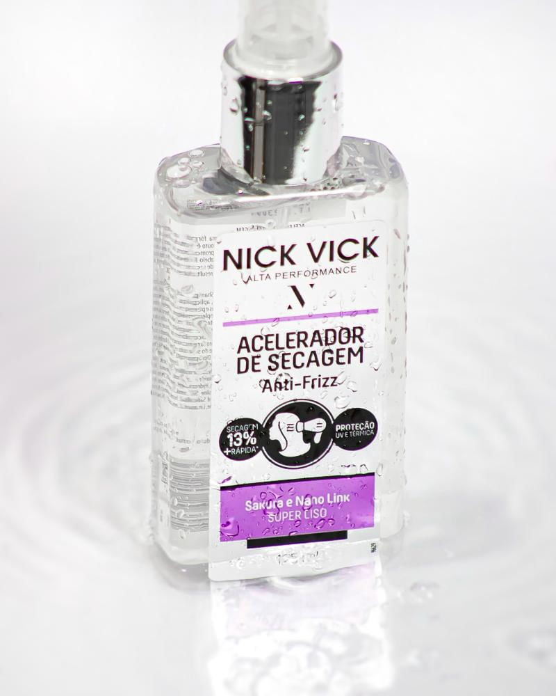Fluido Liso Extremo Acelerador de Secagem Nick Vick Alta