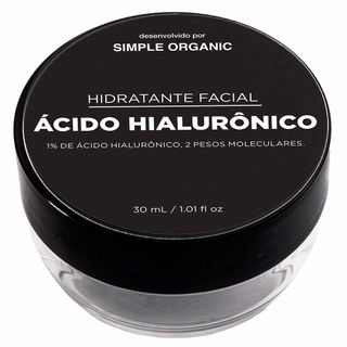 Hidratante Facial Simple Organic - Ácido Hialurônico