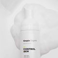 Espuma Simple Organic Control Skin 150ml