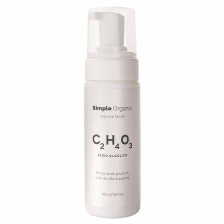 Espuma-De-Acido-Glicólico-Simple-Organic-150ml--1