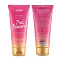 Kit Kiss New York Pink Romance: Body Splash 200ml e Loção Hidratante 180ml
