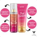 Kit Kiss New York Pink Romance: Body Splash 200ml e Loção Hidratante 180ml