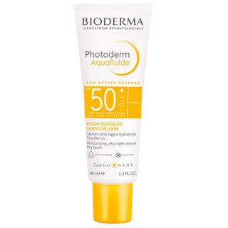 Protetor Solar à Base de Água Bioderma Photoderm Aquafluide FPS 50+ Neutro