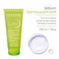 Gel de Limpeza Purificante Intensivo Bioderma - Sébium Gel Moussant Actif 106g