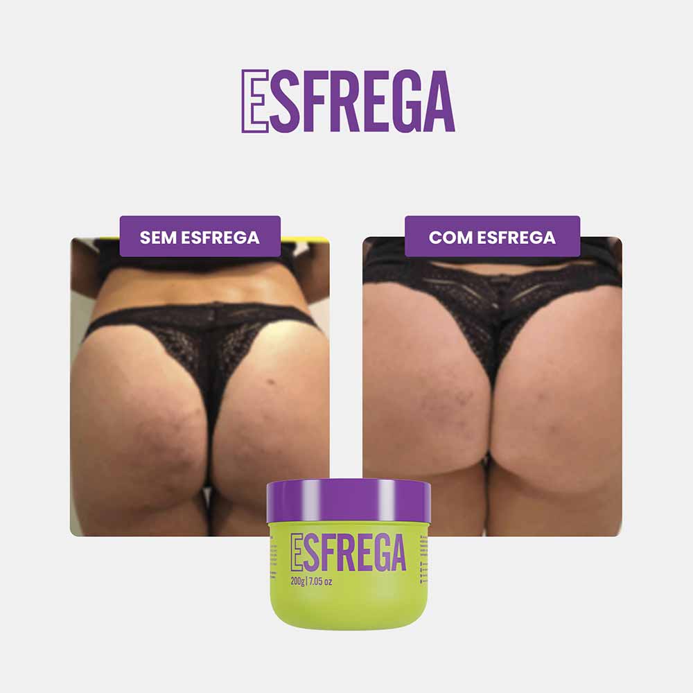 Esfoliante Beleza Brasileira Esfrega Bumbum