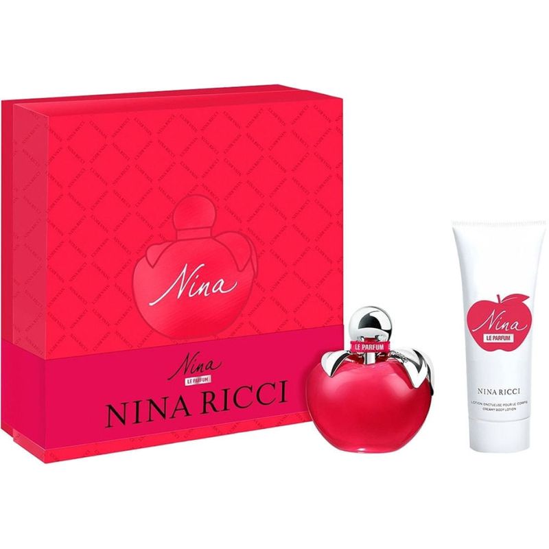 Kit Nina Ricci Nina Le Parfum - Eau De Parfum 80ml + Body Lotion
