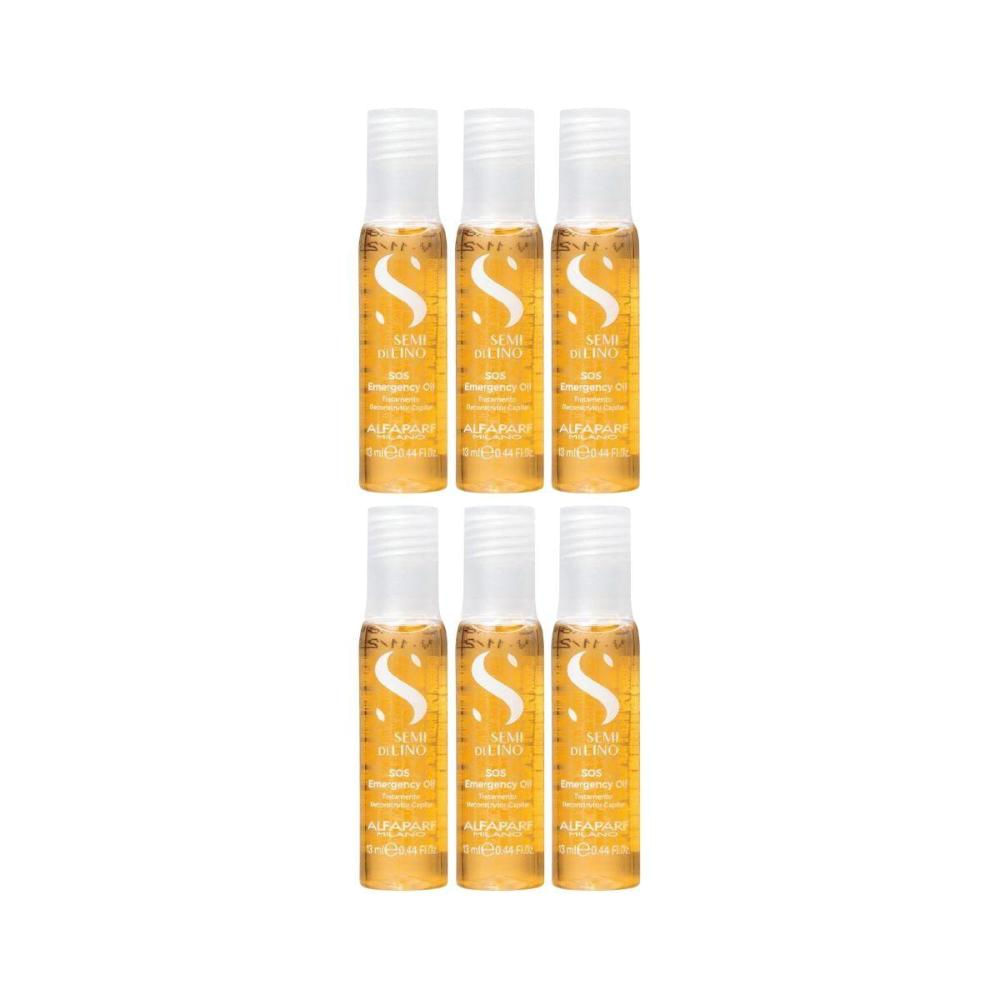 Alfaparf Semi Di Lino Kit 6 Reconstruction SOS 13ml