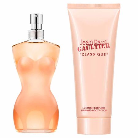 Coffret Jean Paul Gaultier Classique Kit Perfume Masculino EDT + Creme Corporal Perfumed K... Coffret Jean Paul Gaultier Classique Kit Perfume Masculino EDT + Creme Corporal Perfumed K...
