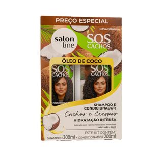 Salon Line S.O.S Cachos Hidratação Shampoo e Condicionador