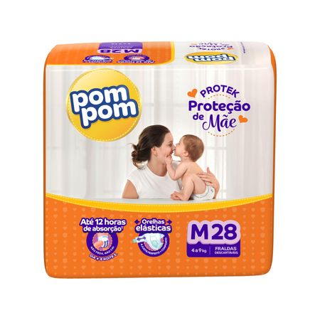 Fralda-Pom-Pom-Protek-Proteção-de-Mãe-Jumbo-M--1