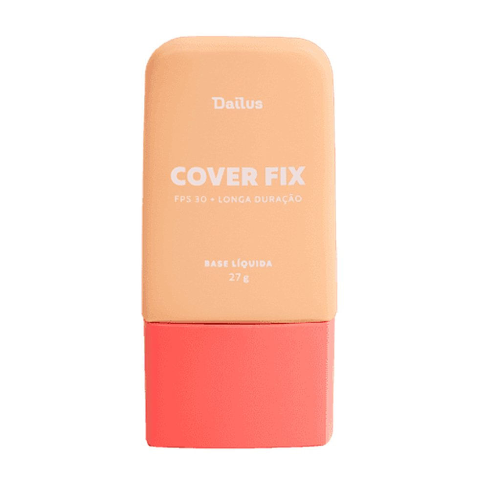 Base Líquida Dailus Cover Fix FPS 30 D3 Claro